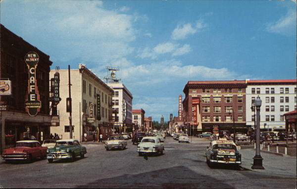Capitol Avenue, Looking North Cheyenne Wyoming