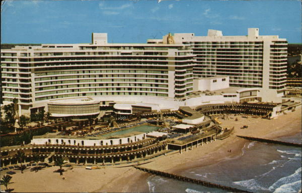 Fontainebleau Hotel, Cabana and Yacht Club Miami Beach Florida