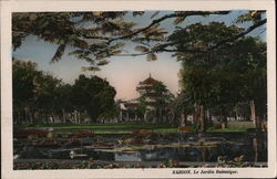 Le Jardin Botanique Saigon, Vietnam Southeast Asia Postcard Postcard Postcard