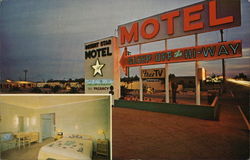 Desert Star Motel Bakersfield, CA Postcard Postcard Postcard