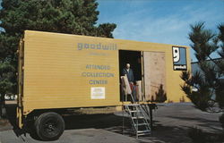 Goodwill Attended Collection Center Postcard