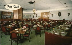 Tick Tock Restaurant Hollywood, CA Postcard Postcard Postcard