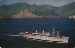 USNS Gen. Edwin D. Patrick TAP-124 Postcard
