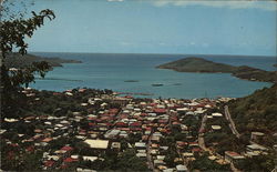Charlotte Amalie Harbor St. Thomas, Virgin Islands Caribbean Islands Postcard Postcard Postcard
