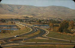 Highways Into Lewiston Idaho Postcard Postcard Postcard