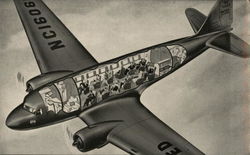 New Skylounge of the Skyways Postcard