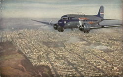 United Air Lines Mainliner Postcard