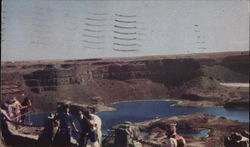 View of Dry Falls Postcard