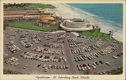 Aerial View of Aquatarium Saint Petersburg Beach, FL Postcard Postcard Postcard