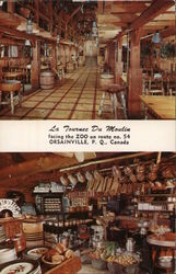 La Tournee Du Moulin Orsainville, PQ Canada Quebec Postcard Postcard Postcard