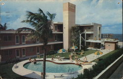 The New Beach Plaza Apartment Hotel (on the ocean) Fort Lauderdale, FL Postcard Postcard Postcard