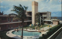 The New Beach Plaza Apartment Hotel (on the ocean) Postcard