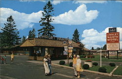 Chalet North Motel Postcard