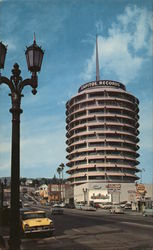 The Capitol Tower Hollywood, CA Postcard Postcard Postcard