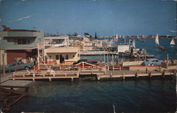 Ferry Landing on South Bay Front Balboa Island, CA Postcard Postcard Postcard