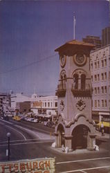 Clock Tower Bakersfield, CA Postcard Postcard Postcard