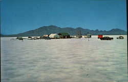 Bonneville Salt Flats Wendover, UT Postcard Postcard Postcard