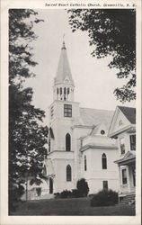 Sacred Heart Catholic Church Greenville, NH Postcard Postcard Postcard