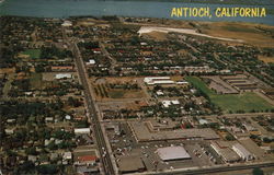 Bird's Eye View Antioch, CA Postcard Postcard Postcard