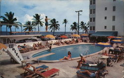 Blue Waters Hotel Miami Beach, FL Postcard Postcard Postcard