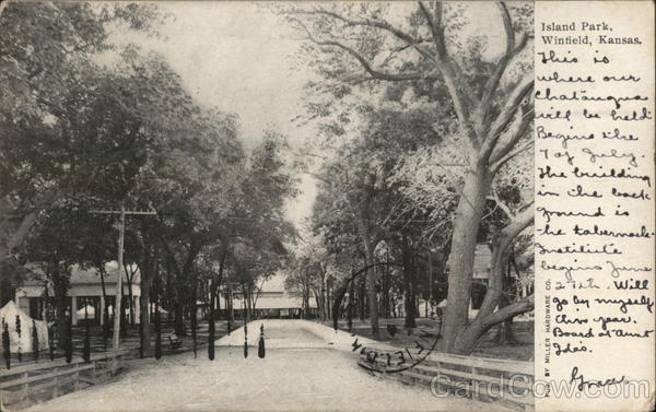 Island Park, Winfield, Kansas
