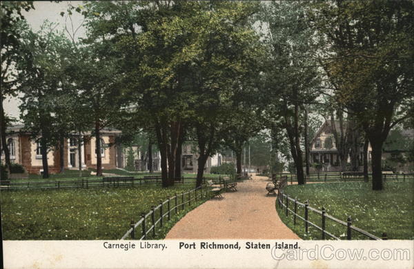 Carnegie Library, Port Richmond Staten Island New York