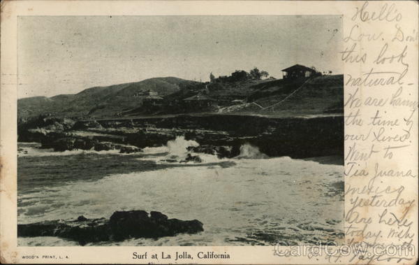 Surf La Jolla California