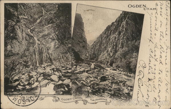 Ogden Canyon, The Narrows Utah