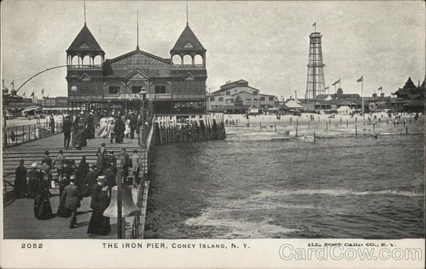 The Iron Pier Coney Island New York