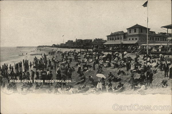 From Ross' Pavilion Ocean Grove New Jersey