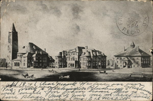 Woman's College Baltimore Maryland