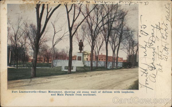 Grant Monument Fort Leavenworth Kansas