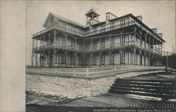 Highland House, Neversink Mountain Reading Pennsylvania