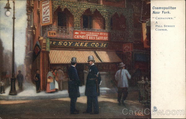 A Pell Street Corner New York