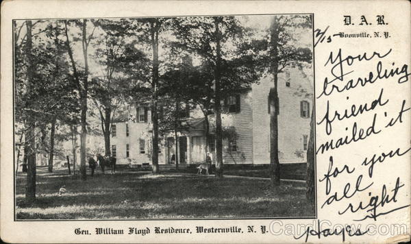 General William Floyd Residence Westernville New York