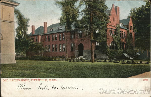 Old Ladies Home Pittsfield Massachusetts