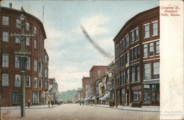 Congress Street Rumford Falls Maine