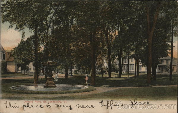 Arnold Park St. Johnsbury Vermont