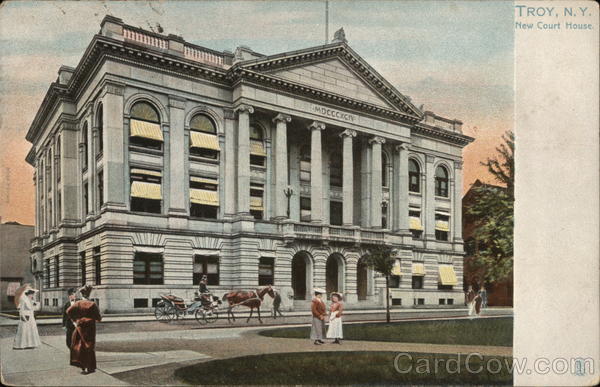 New Court House Troy New York
