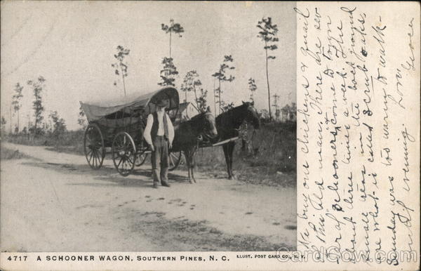 A Schooner Wagon Southern Pines North Carolina
