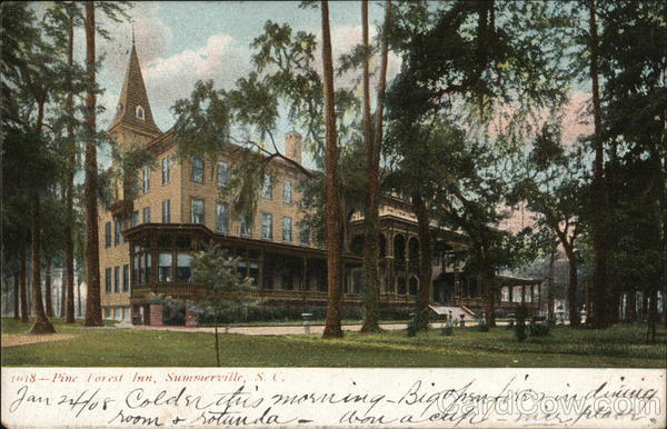 Pine Forest Inn Summerville South Carolina
