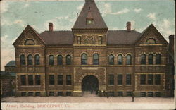 Armory Building Bridgeport, CT Postcard Postcard Postcard