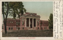 High School Chico, CA Postcard Postcard Postcard