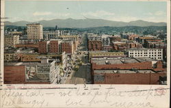 Los Angeles Looking North California Postcard Postcard Postcard