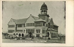 High School Long Beach, CA Postcard Postcard Postcard