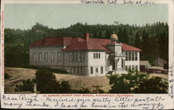 El Dorado County High School Postcard