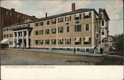 The Parker House New Bedford, MA Postcard Postcard Postcard