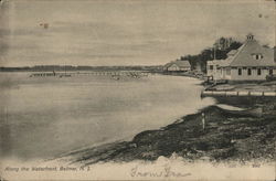 Along the Waterfront Belmar, NJ Postcard Postcard Postcard