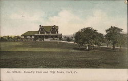 Country Club and Golf Links Postcard