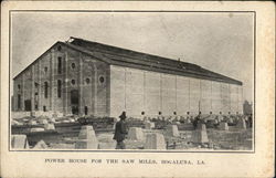 Power House for the Saw Mills Postcard